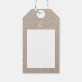 Sonderlieferung von Kraftpapier Geschenkanhänger (Rückseite)