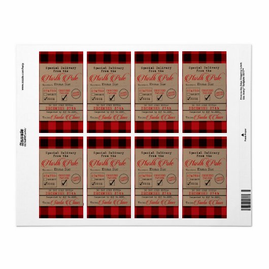 Sonderlieferung von Weihnachtsgeschenktafeln (Vorne)