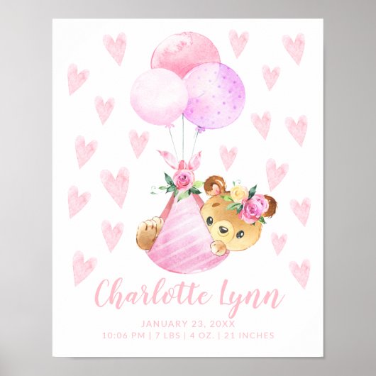 Sonderlieferwagen Bärenstatistiken Poster (Vorne)