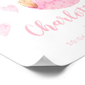 Sonderlieferwagen Bunny Rabbit Baby Stats Poster (Ecke)