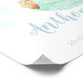 Sonderlieferwagen Bunny Rabbit Baby Stats Poster (Ecke)