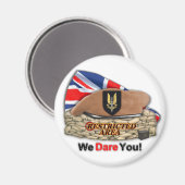 Sonderluftdienst sas veterans veterans Magnet (Vorderseite/Rückseite)