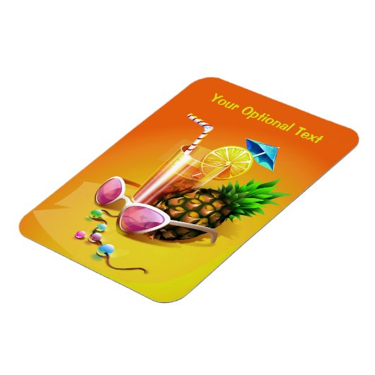 Sondermagnet für Tropical Drinks Magnet (Linke Seite)