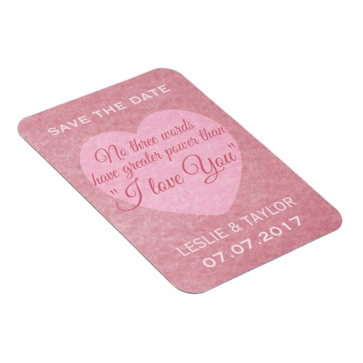 Sondermagnet "I LIEBE YOU" Magnet (Rechte Seite)