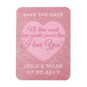 Sondermagnet "I LIEBE YOU" Magnet (Vertikal)