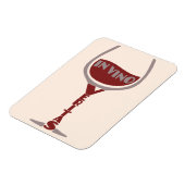 Sondermagnet in Vino Veritas Magnet (Linke Seite)