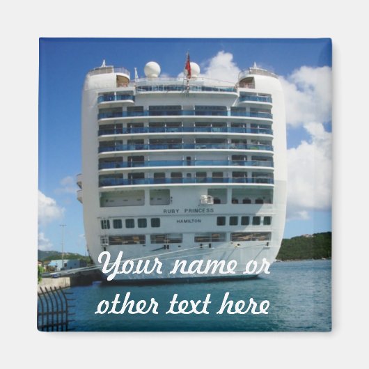 Sondermagnet von Ruby Stern Magnet (Vorne)