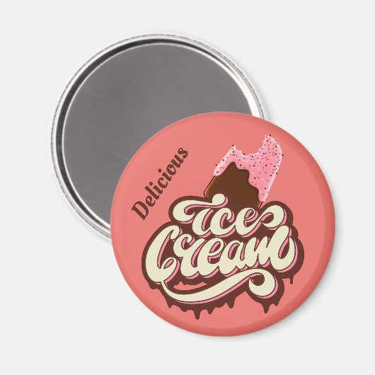 Sondermagnete aus Eiscreme Magnet (Vorderseite/Rückseite)