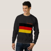 Sondermaßgeschneiderte Flagge Deutschlands Sweatshirt (Vorne ganz)