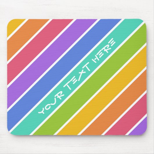 Sondermousepad für Regenbogenfarben Mousepad (Vorne)