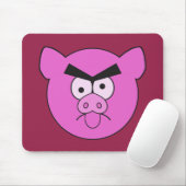 Sondermousepad Mad Pig Mousepad (Mit Mouse)