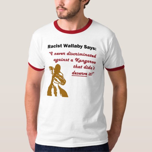 Sondern Sie nicht farbenreiches Shirt ab (Vorderseite)