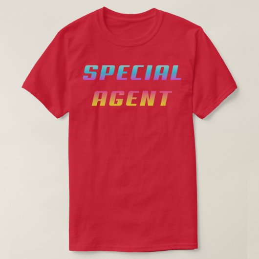 Sonderopferung für Agent T-Shirt (Design vorne)