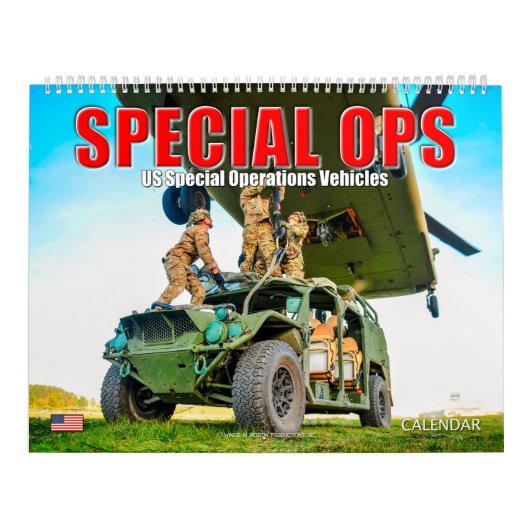 SONDEROPS - US-Spezialflugzeuge Kalender (Titelbild)