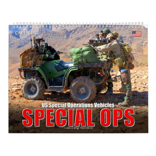 SONDEROPS - US-Spezialflugzeuge Kalender (Titelbild)