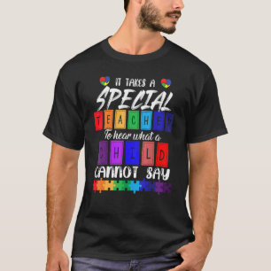 Sonderpädagoge Autismus-Bewusstsein Lehrer T-Shirt