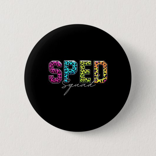 Sonderpädagogik-Lehrer Sped-Team Schulteam L Button (Vorderseite)