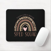 Sonderpädagogik Sped Sped-Team Leopard Regenbogen Mousepad (Mit Mouse)