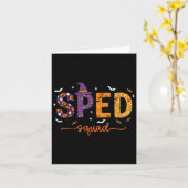 Sonderpädagogik-Team Sonderpädagogik-Lehrer Hallow Karte (Gelbe Blume)