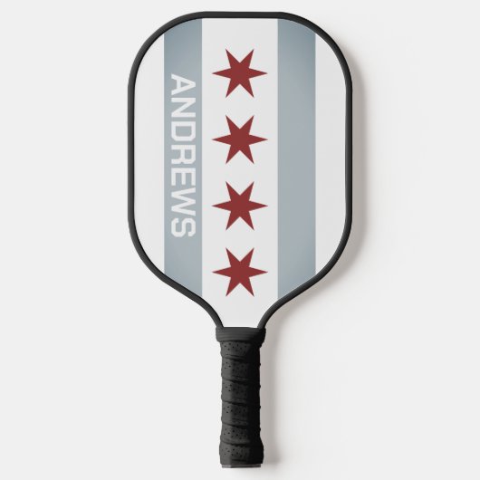 Sonderpaddelgeschenk aus Chicago Pickleball Schläger (Vorderseite)