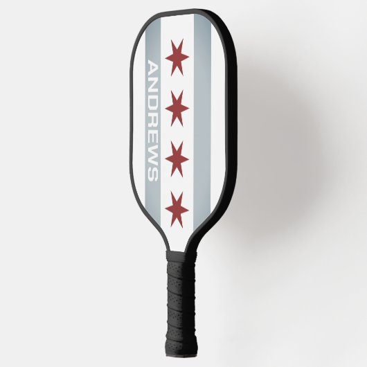 Sonderpaddelgeschenk aus Chicago Pickleball Schläger (Links)