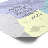 Sonderposter fügen Sie Ihr eigenes, abstraktes Ang Poster (Ecke)