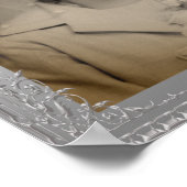 Sonderposter für das Foto an der Silbergrenze Poster (Ecke)