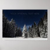 Sonderposter Winter Sky Poster (Vorne)