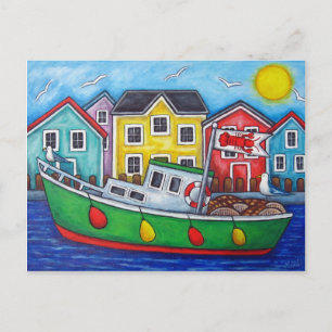 Sonderpostkarte für den Seeverkehr Postkarte