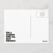 Sonderpostkarte SWAG Postkarte (Rückseite)