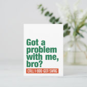 Sonderpostkarte SWAG Postkarte (Stehend Vorderseite)