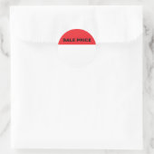 Sonderpreis-Aufkleber Runder Aufkleber (Tasche)