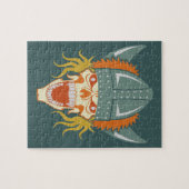 Sonderpuzzle für den Schädel Puzzle (Horizontal)