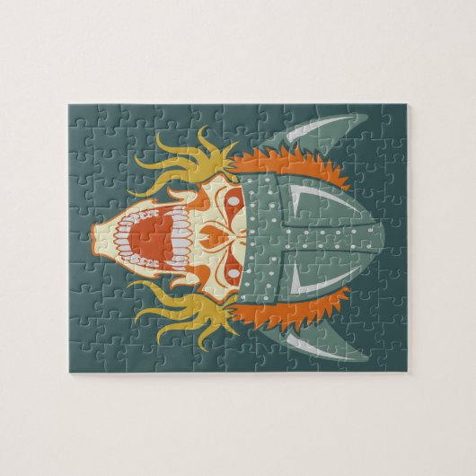 Sonderpuzzle für den Schädel Puzzle (Horizontal)