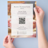 Sonderrabatt für Bäckerei Flyer (Hand)
