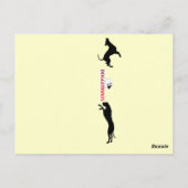 Sonderschäfer Postkarte (Rückseite)