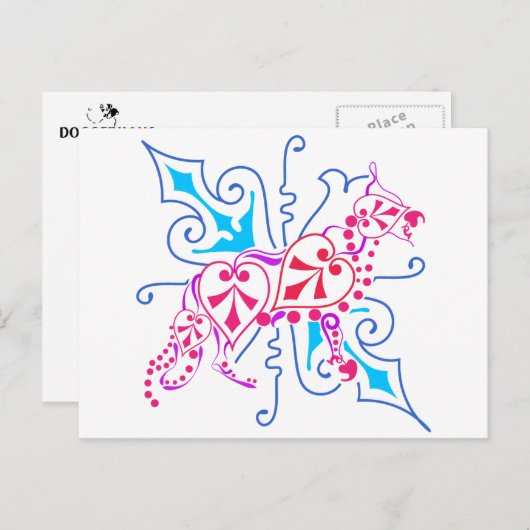 Sonderschäfer Postkarte (Vorne/Hinten)