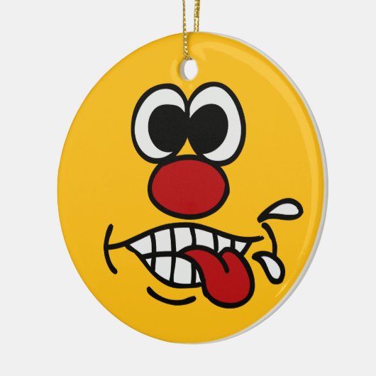 Sonderschmuck aus dem Funny Face Keramikornament (Links)