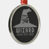 Sonderschmuck des Science Wizard Silbernes Ornament (Rechts)