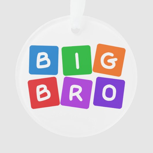 Sonderschmuck für Big Bro Ornament (Vorderseite)
