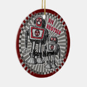 Sonderschmuck für Big Brother Robot Keramik Ornament (Rechts)