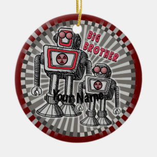Sonderschmuck für Big Brother Robot Keramik Ornament