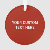 Sonderschmuck Mustache Pride Ornament (Rückseite)