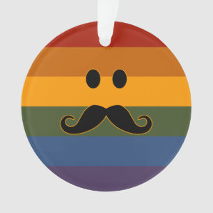 Sonderschmuck Mustache Pride Ornament