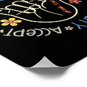 Sonderschullehrer Inspirierender Sped-Lehrer Poster (Ecke)