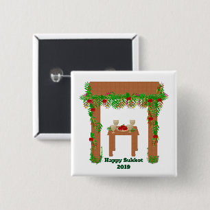 Sondertag Happy Sukkot Button