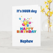 ** SONDERTAG** SONDERBODEN "SONDERNEPHEE!! KARTE (Gelbe Blume)