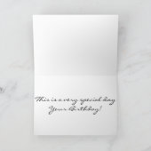 SONDERTAG **SONDERTOCHTER** GLÜCKLICHER GEBURTSTAG KARTE (Innenseite)