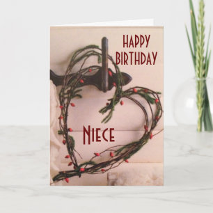 SONDERTAG WIE SIE AM GEBURTSTAG *NIECE* KARTE