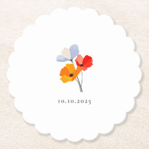 Sondertermin Sommer-Mohn-Special-Event-Regen Untersetzer
